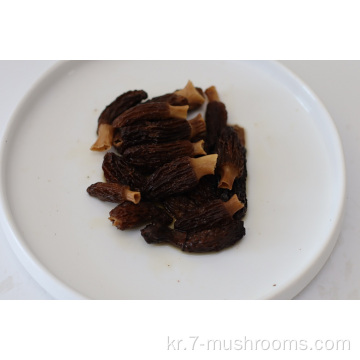 냉동 된 요리 된 Morel 버섯 -100g.